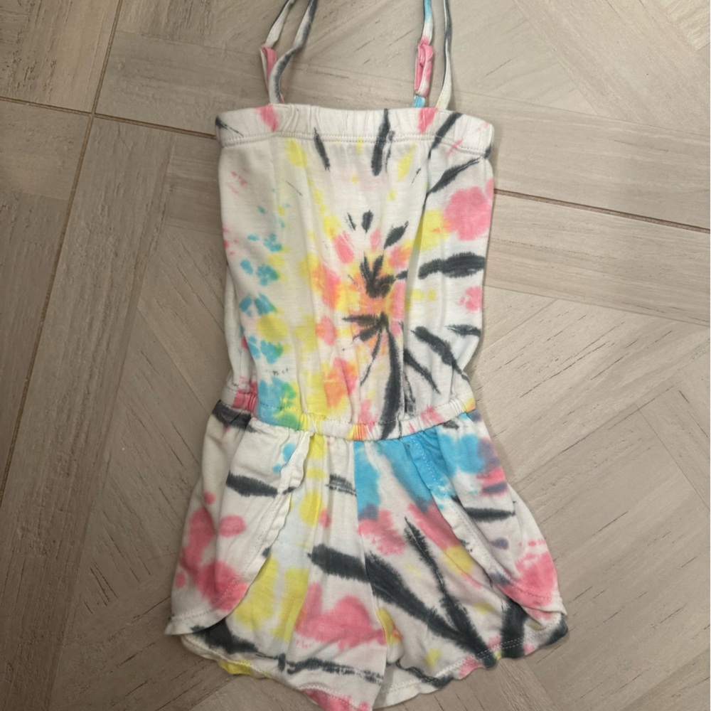 Flowers by Zoe White and Pink Jumpsuit